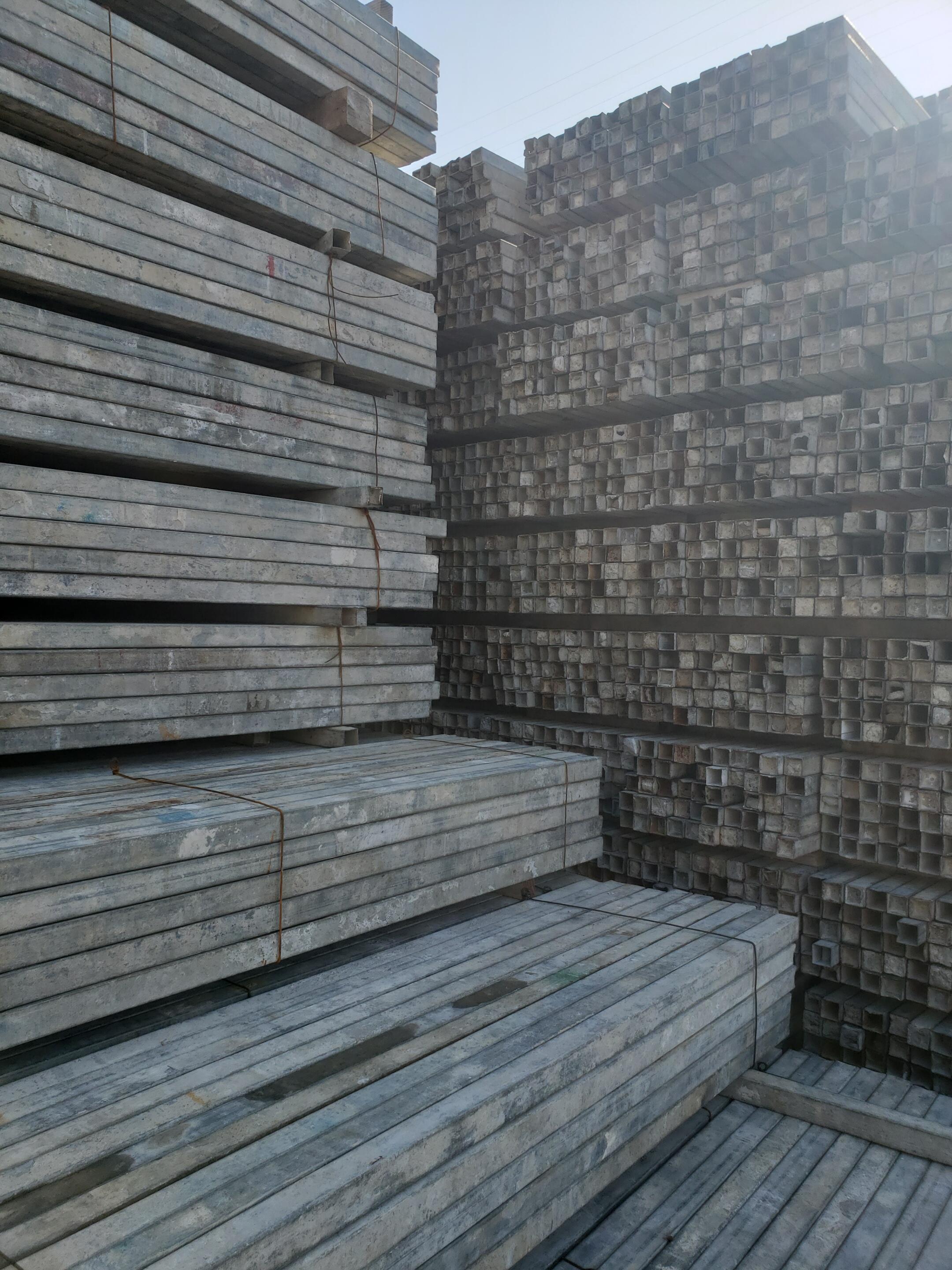 中古　鋼管50角